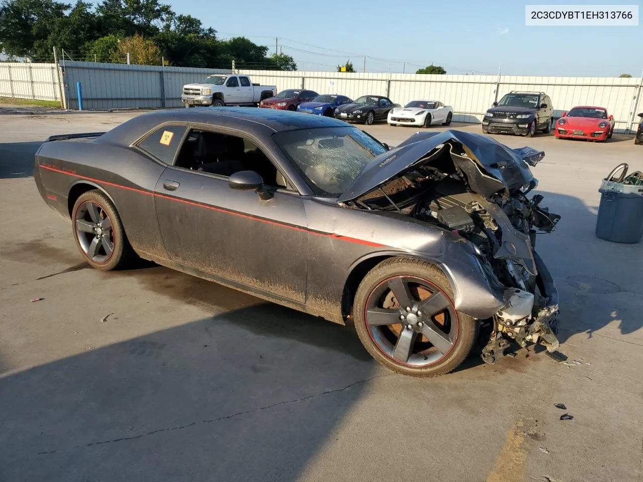 2014 Dodge Challenger R/T VIN: 2C3CDYBT1EH313766 Lot: 54089864