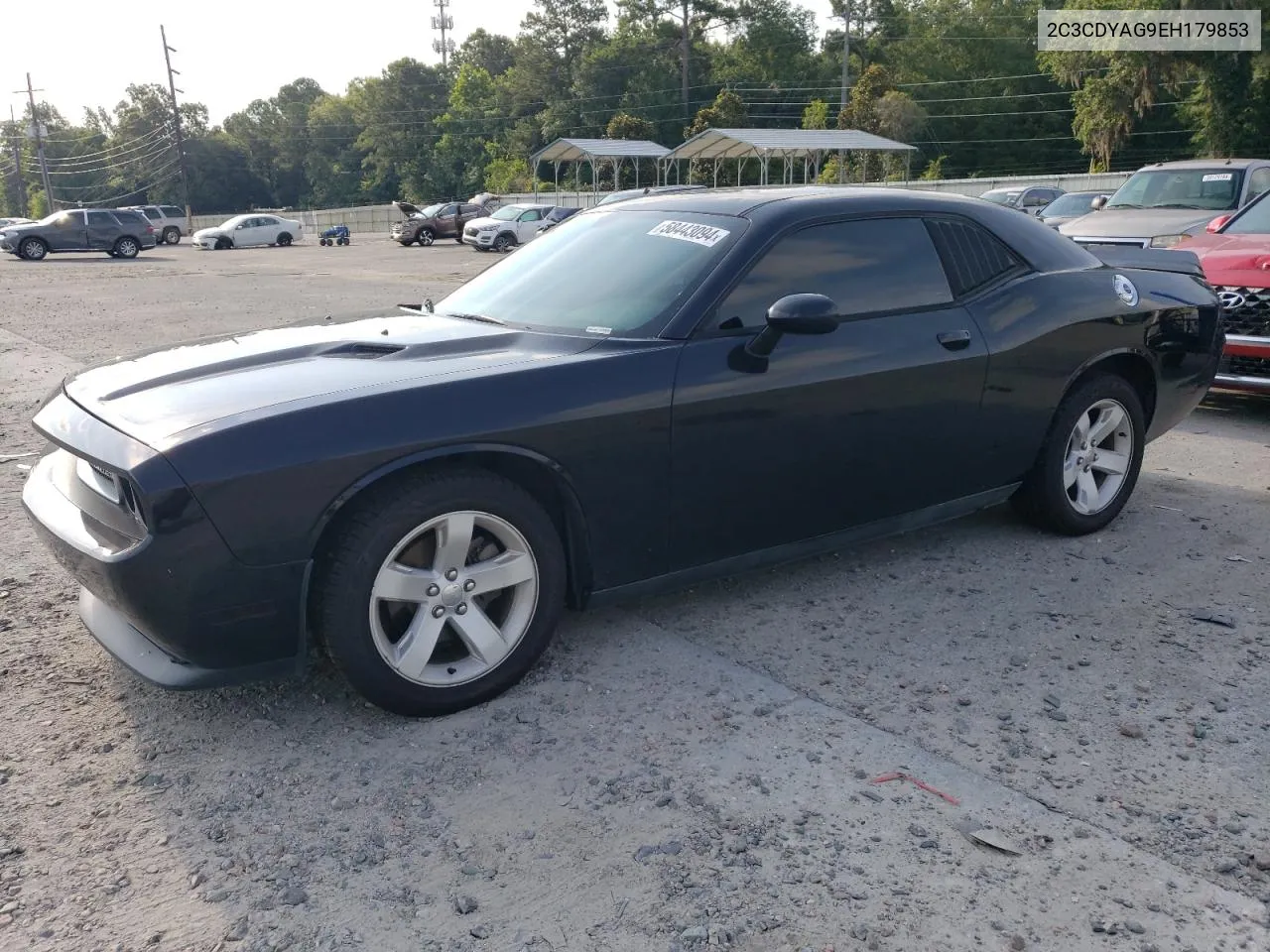 2014 Dodge Challenger Sxt VIN: 2C3CDYAG9EH179853 Lot: 58443094