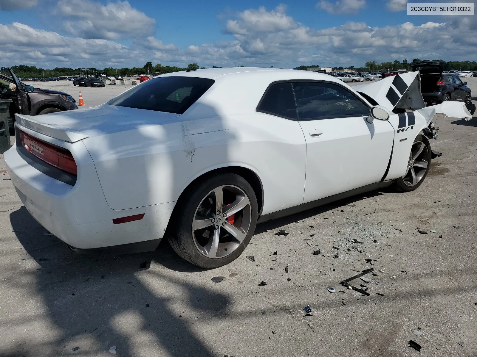 2014 Dodge Challenger R/T VIN: 2C3CDYBT5EH310322 Lot: 61441504