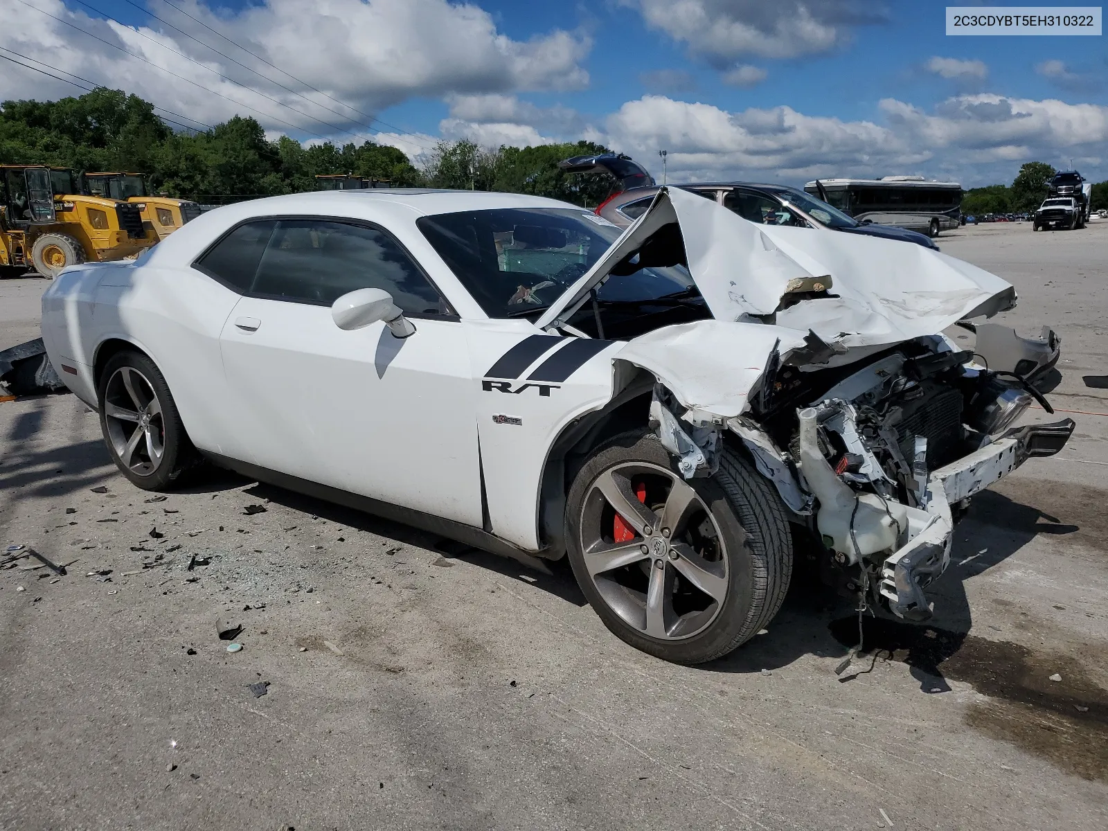 2014 Dodge Challenger R/T VIN: 2C3CDYBT5EH310322 Lot: 61441504