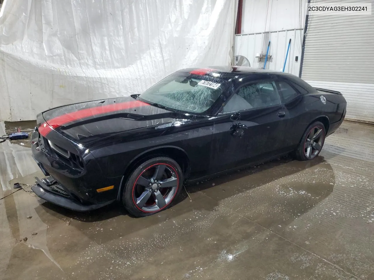 2014 Dodge Challenger Sxt VIN: 2C3CDYAG3EH302241 Lot: 61672184