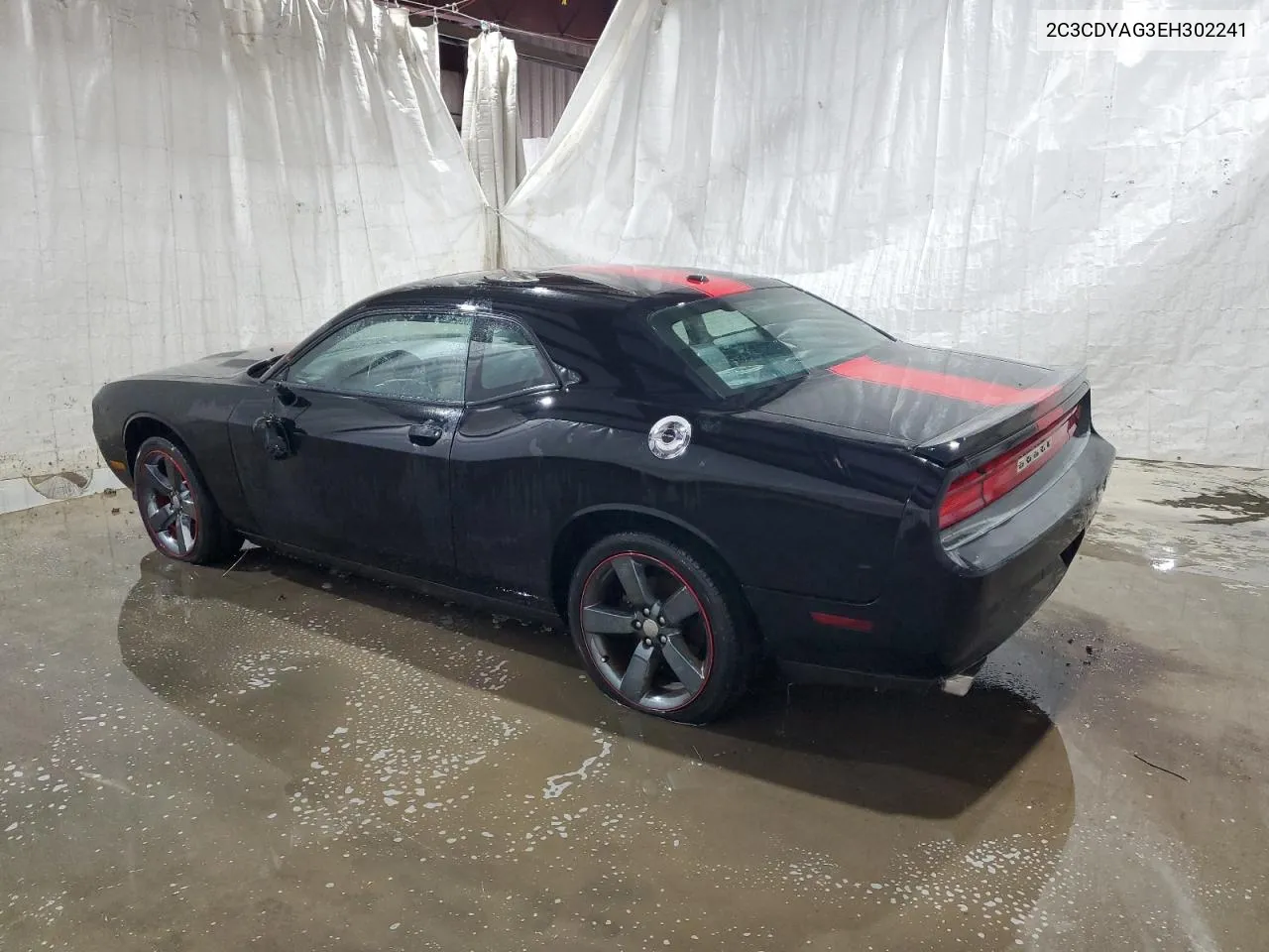 2014 Dodge Challenger Sxt VIN: 2C3CDYAG3EH302241 Lot: 61672184