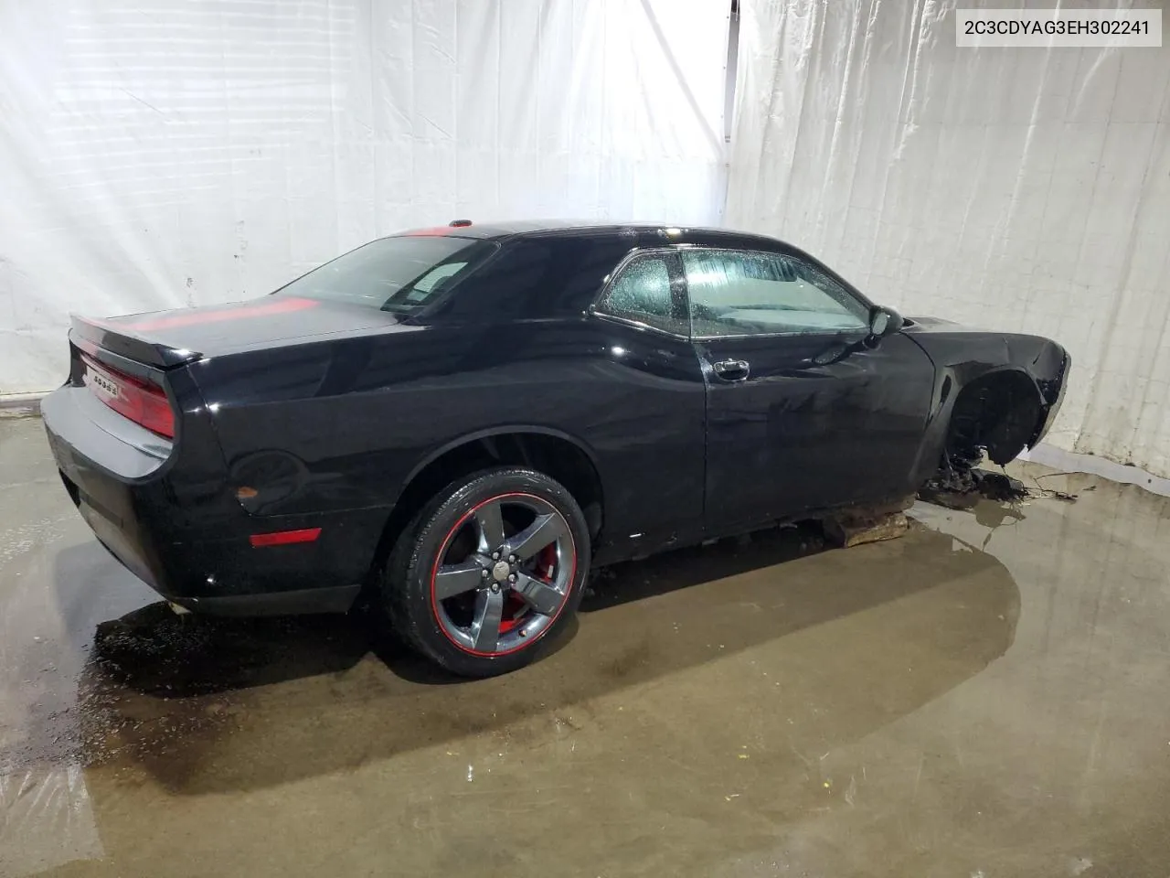 2014 Dodge Challenger Sxt VIN: 2C3CDYAG3EH302241 Lot: 61672184