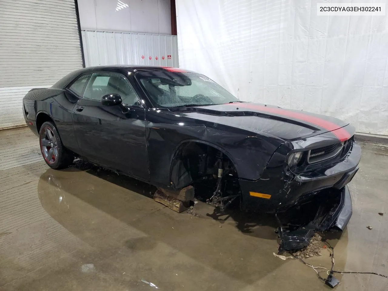 2014 Dodge Challenger Sxt VIN: 2C3CDYAG3EH302241 Lot: 61672184