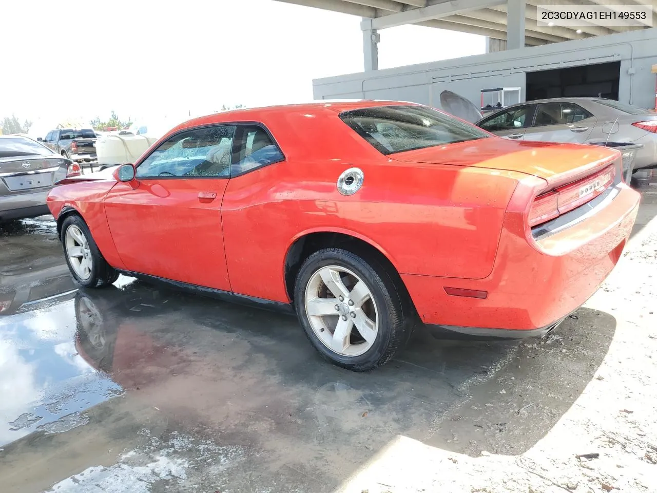 2014 Dodge Challenger Sxt VIN: 2C3CDYAG1EH149553 Lot: 61911644