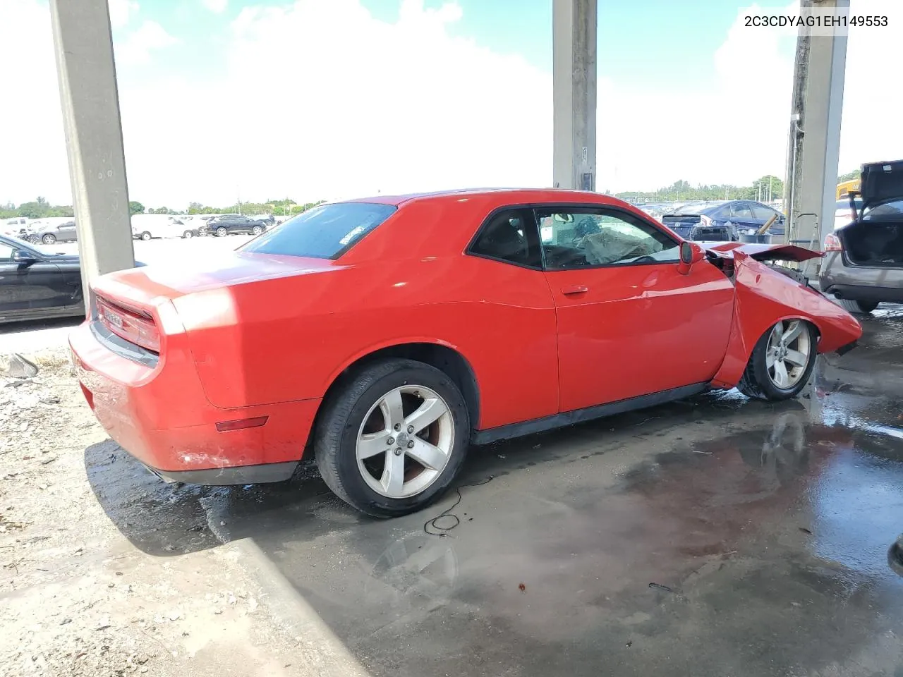 2014 Dodge Challenger Sxt VIN: 2C3CDYAG1EH149553 Lot: 61911644