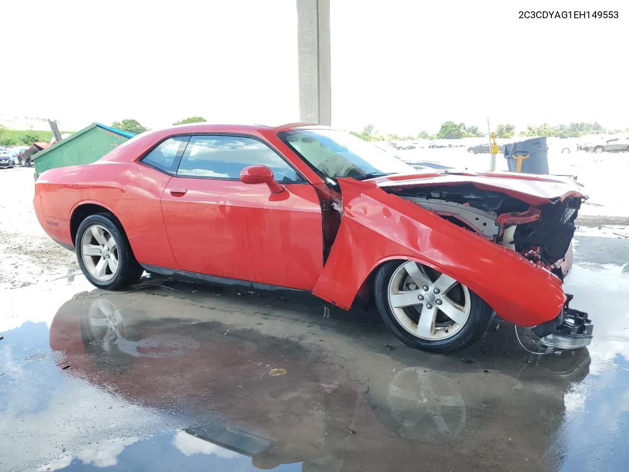 2014 Dodge Challenger Sxt VIN: 2C3CDYAG1EH149553 Lot: 61911644