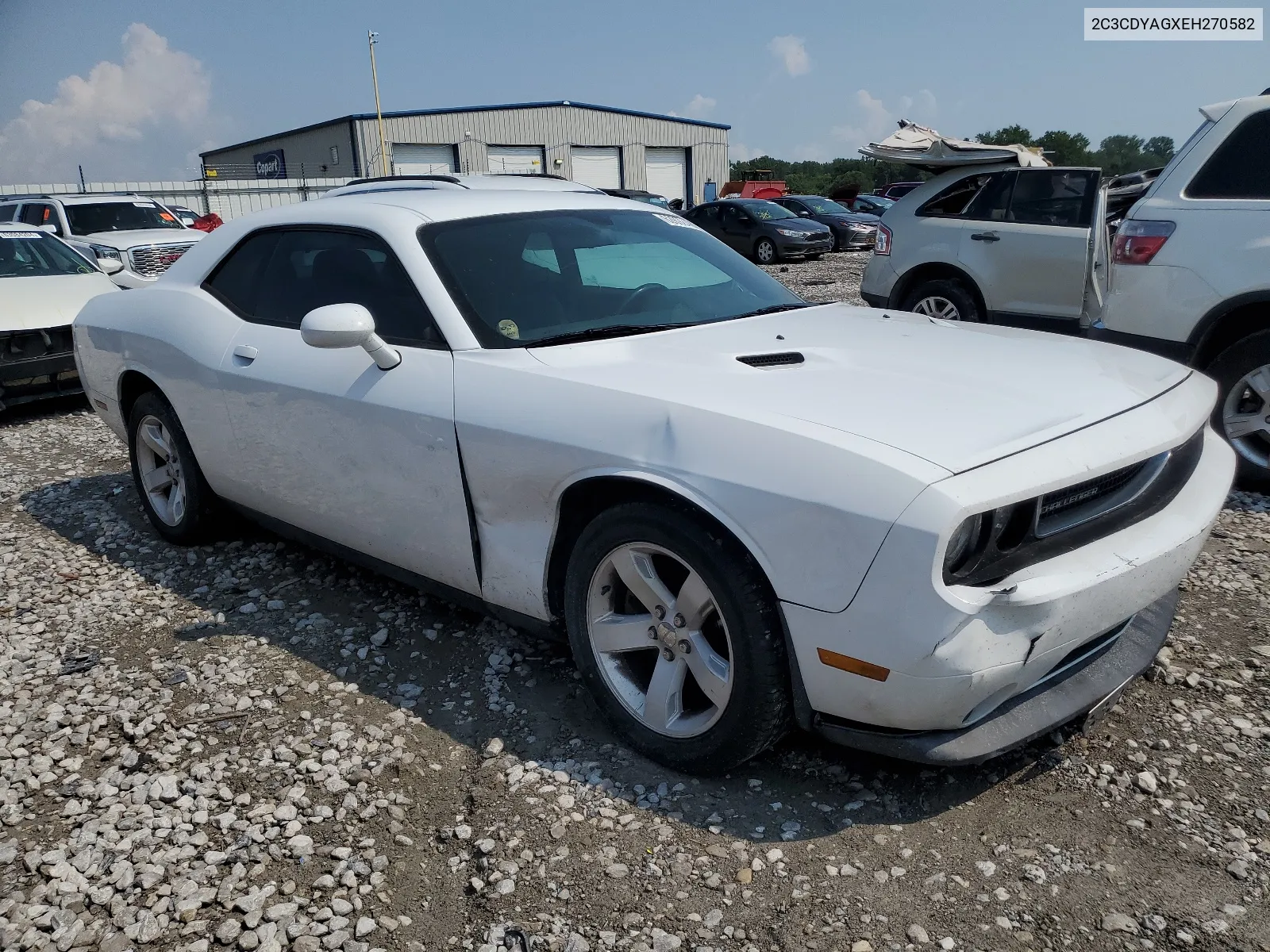 2C3CDYAGXEH270582 2014 Dodge Challenger Sxt