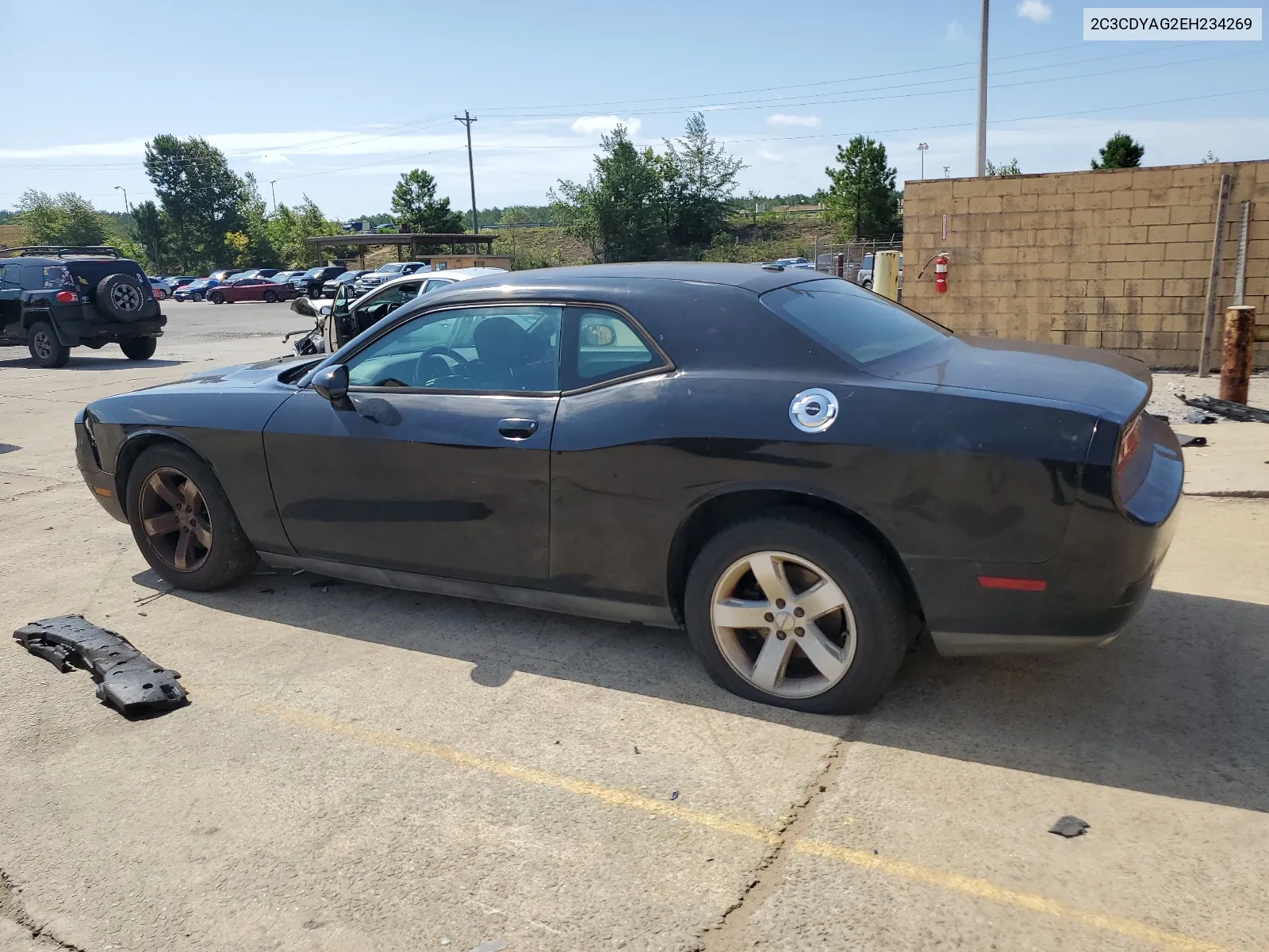 2014 Dodge Challenger Sxt VIN: 2C3CDYAG2EH234269 Lot: 63532024