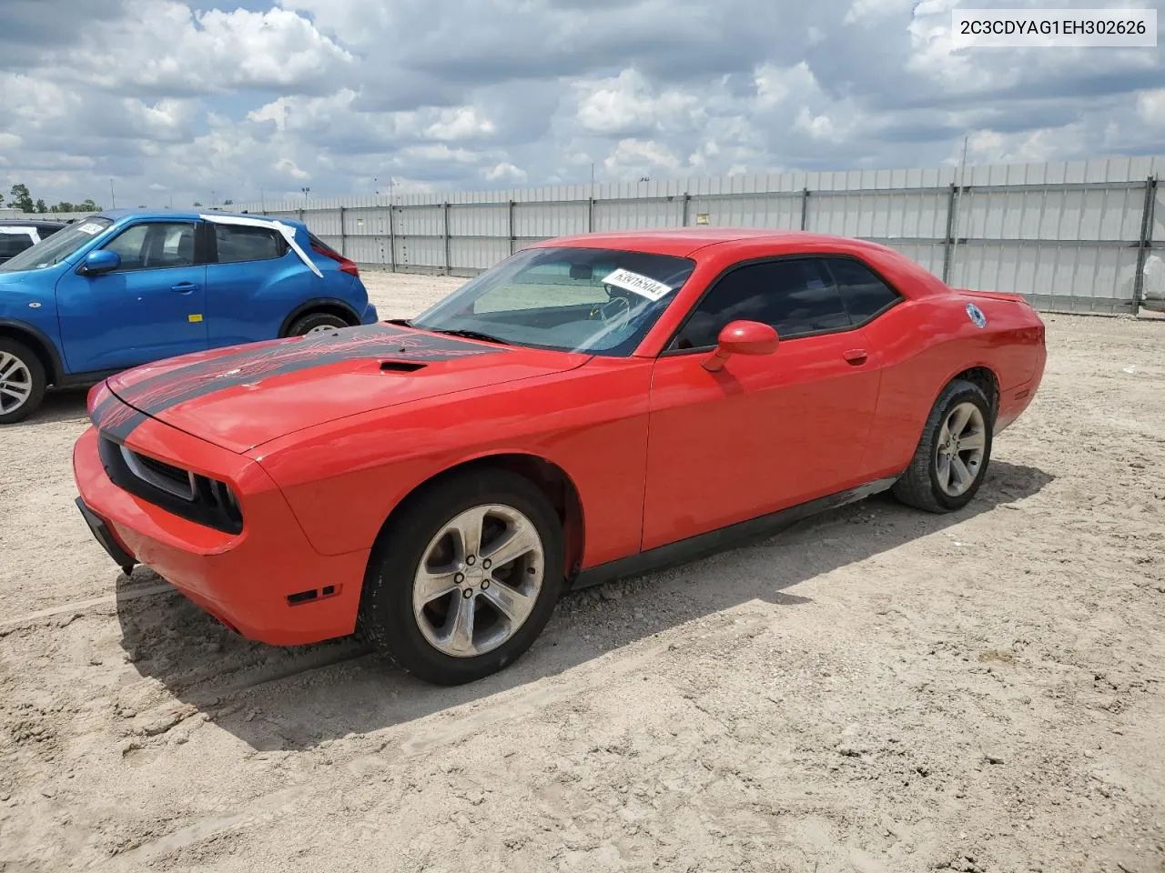 2014 Dodge Challenger Sxt VIN: 2C3CDYAG1EH302626 Lot: 63916504