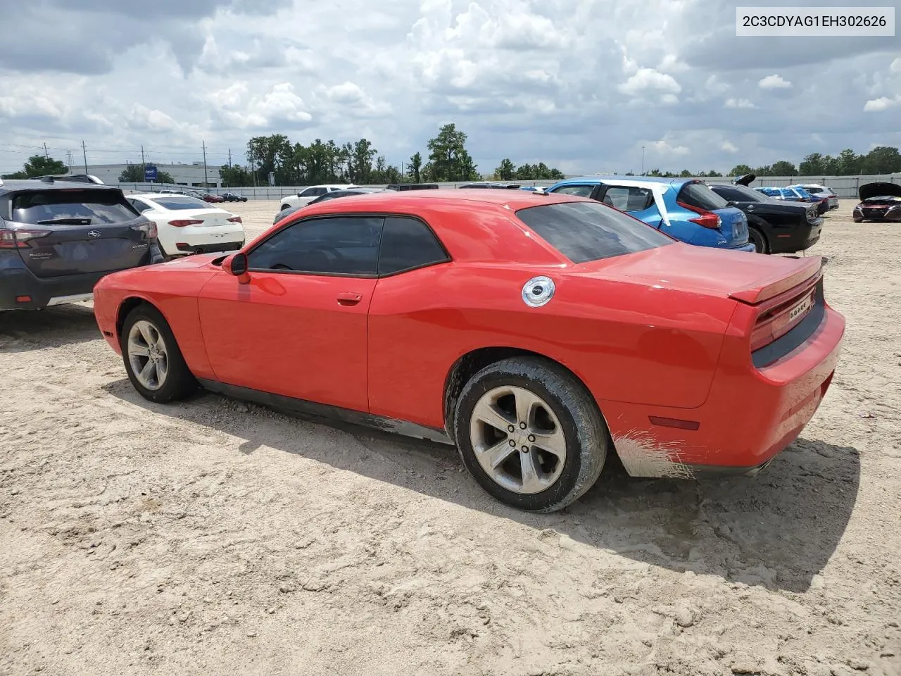 2014 Dodge Challenger Sxt VIN: 2C3CDYAG1EH302626 Lot: 63916504