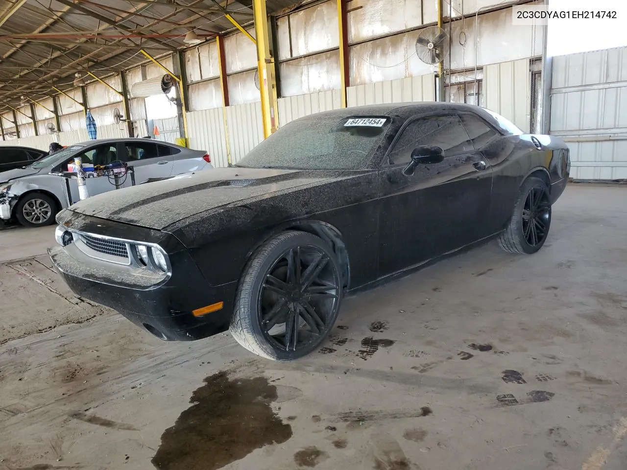 2014 Dodge Challenger Sxt VIN: 2C3CDYAG1EH214742 Lot: 64712454