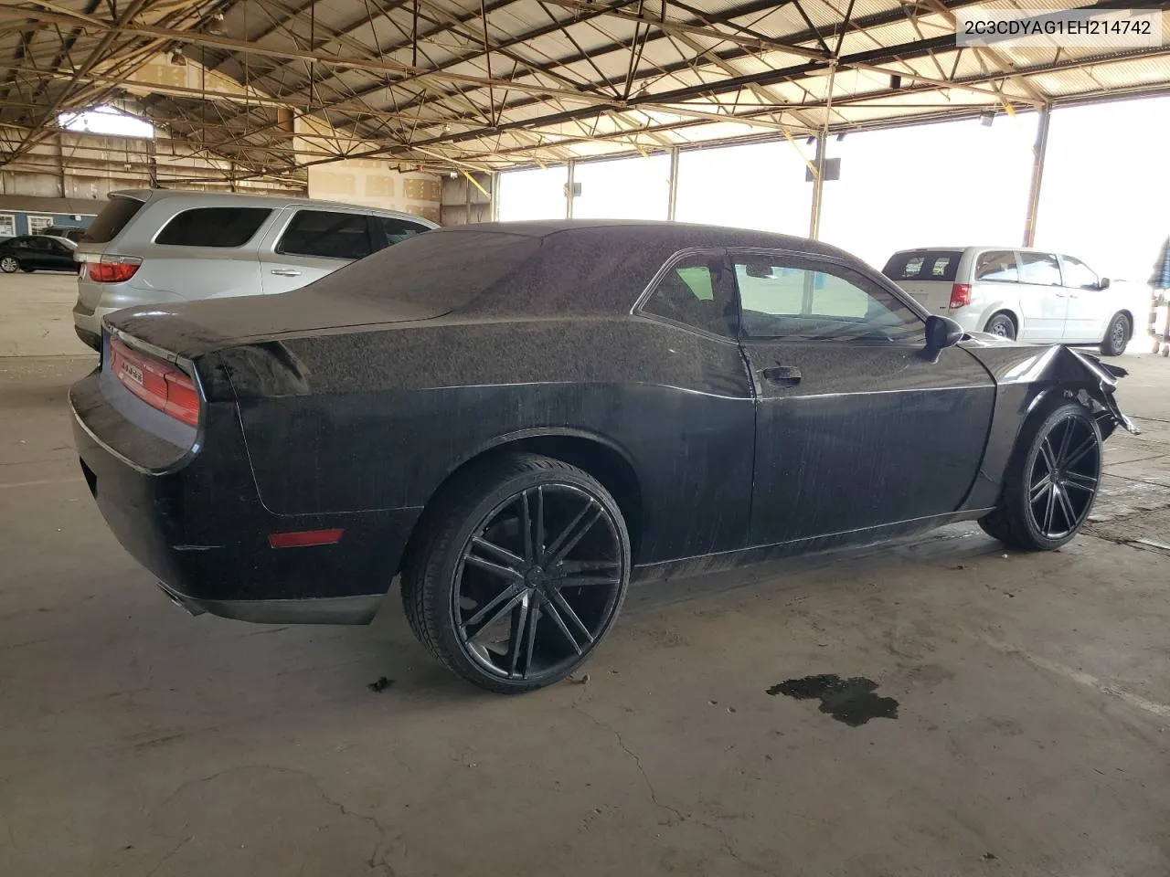 2014 Dodge Challenger Sxt VIN: 2C3CDYAG1EH214742 Lot: 64712454