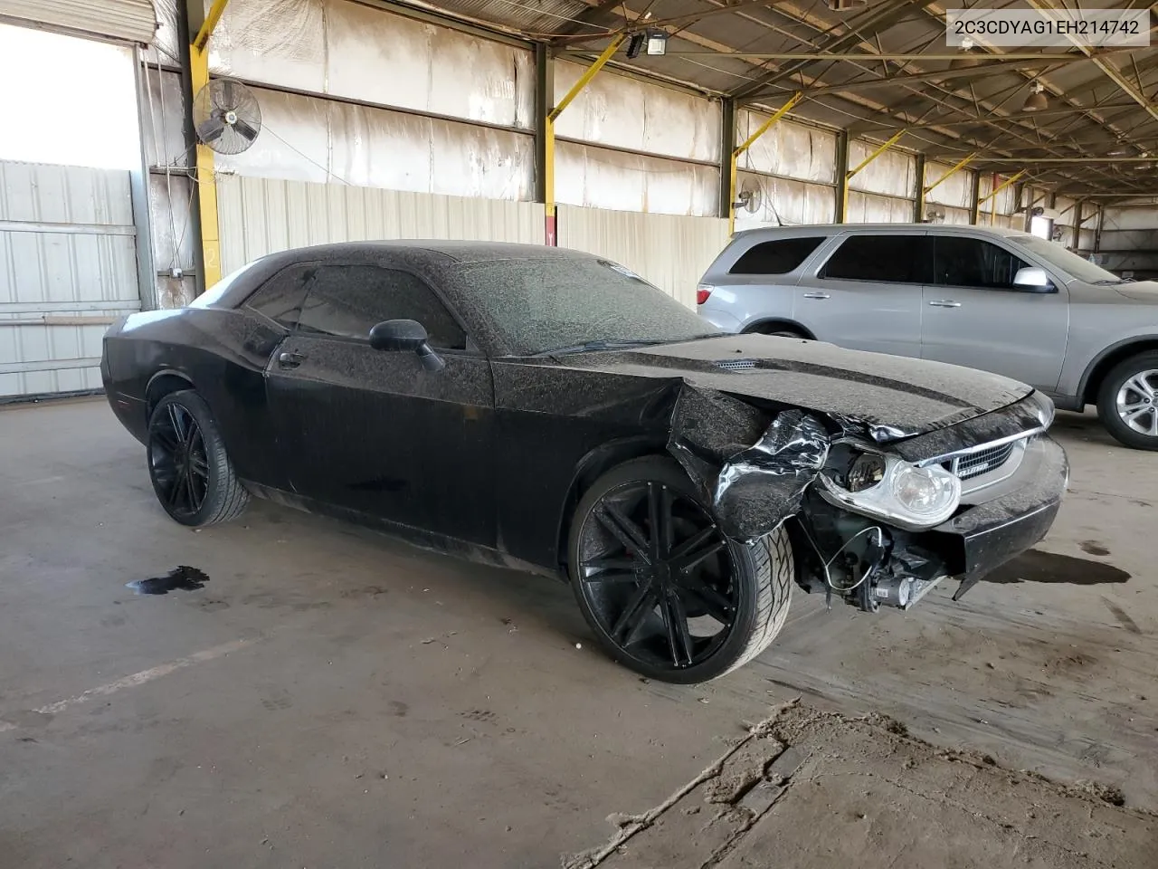 2014 Dodge Challenger Sxt VIN: 2C3CDYAG1EH214742 Lot: 64712454