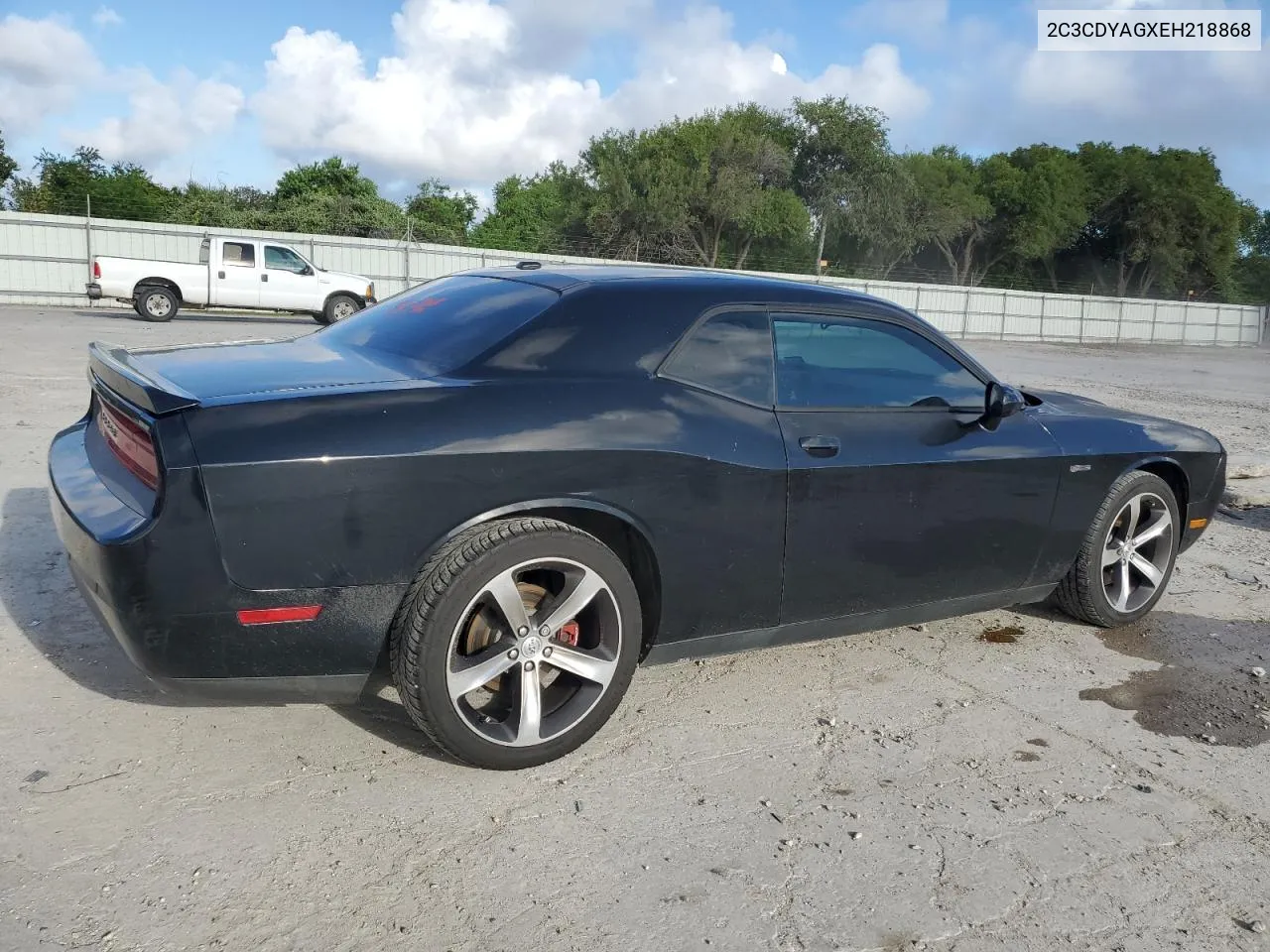 2014 Dodge Challenger Sxt VIN: 2C3CDYAGXEH218868 Lot: 65155674