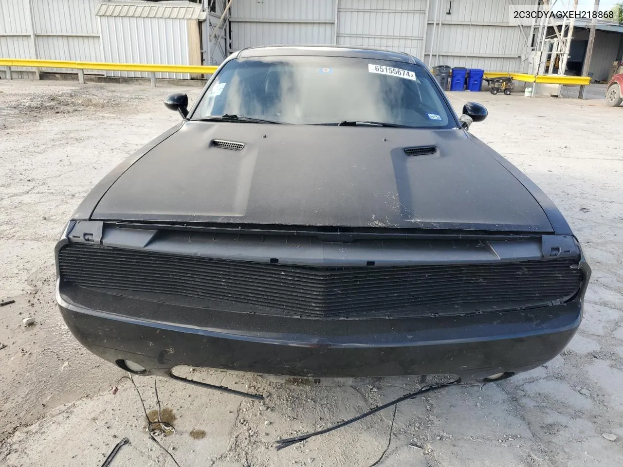 2014 Dodge Challenger Sxt VIN: 2C3CDYAGXEH218868 Lot: 65155674