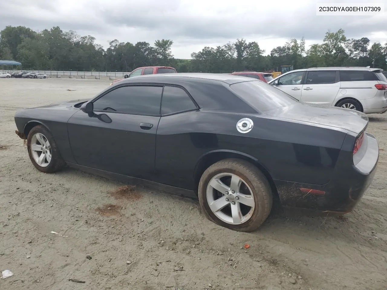 2C3CDYAG0EH107309 2014 Dodge Challenger Sxt