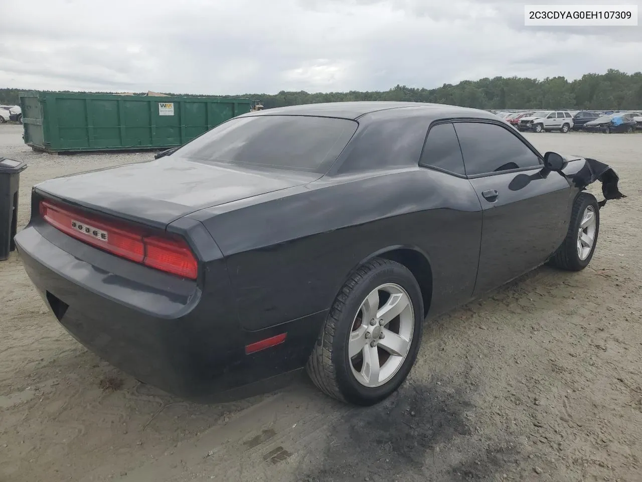 2014 Dodge Challenger Sxt VIN: 2C3CDYAG0EH107309 Lot: 65933794