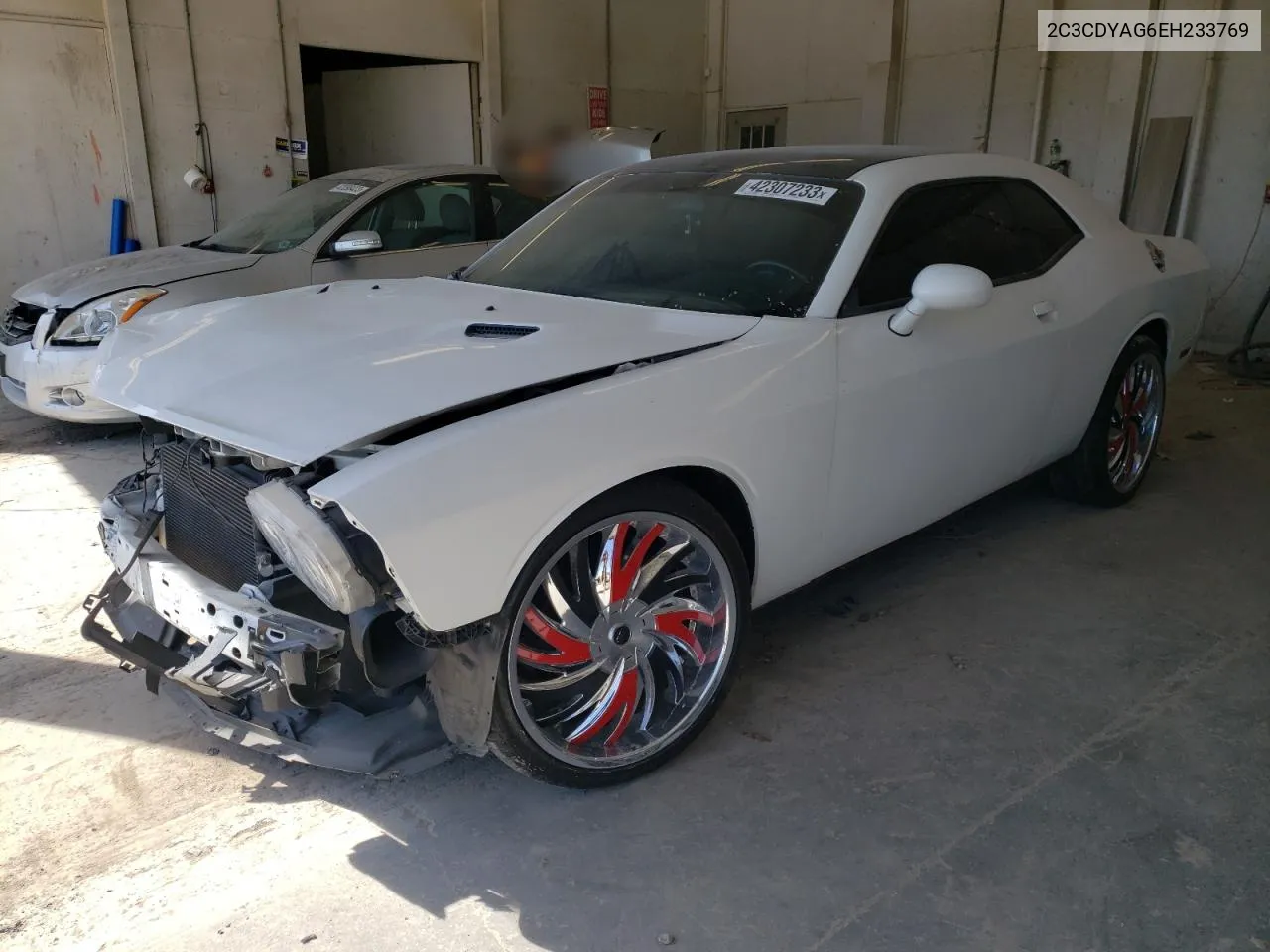 2014 Dodge Challenger Sxt VIN: 2C3CDYAG6EH233769 Lot: 66271134