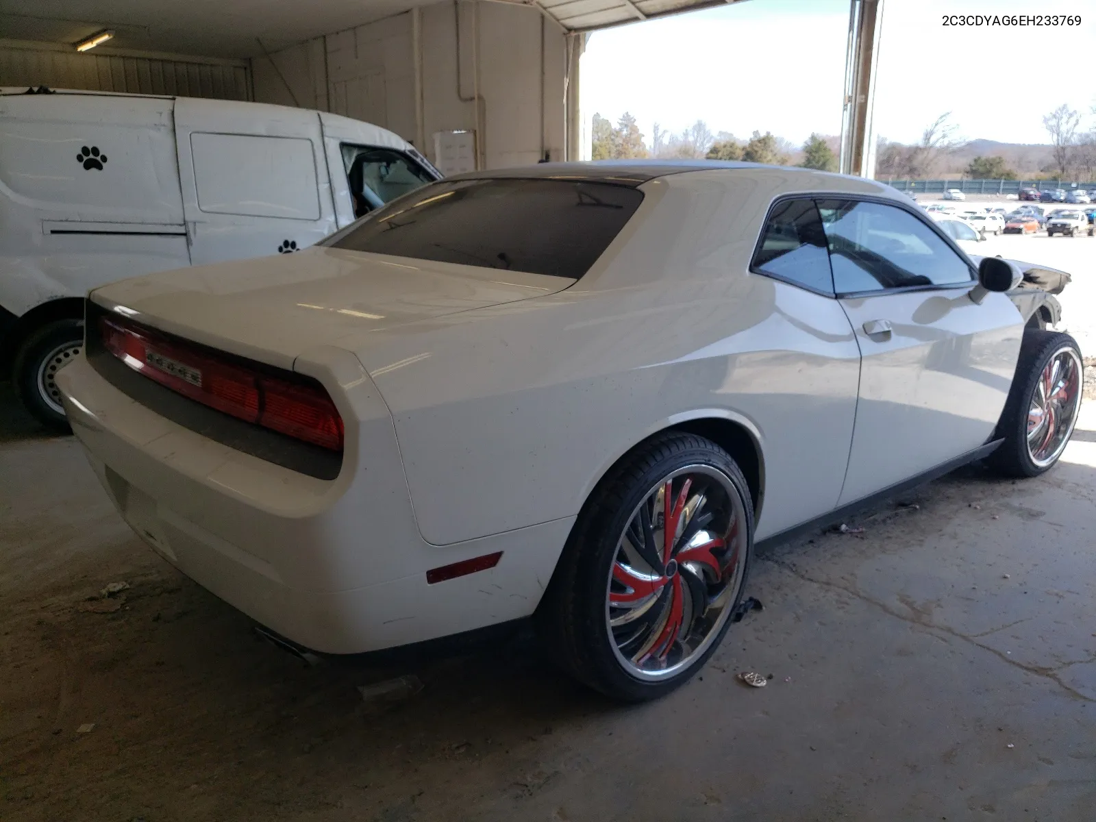 2C3CDYAG6EH233769 2014 Dodge Challenger Sxt