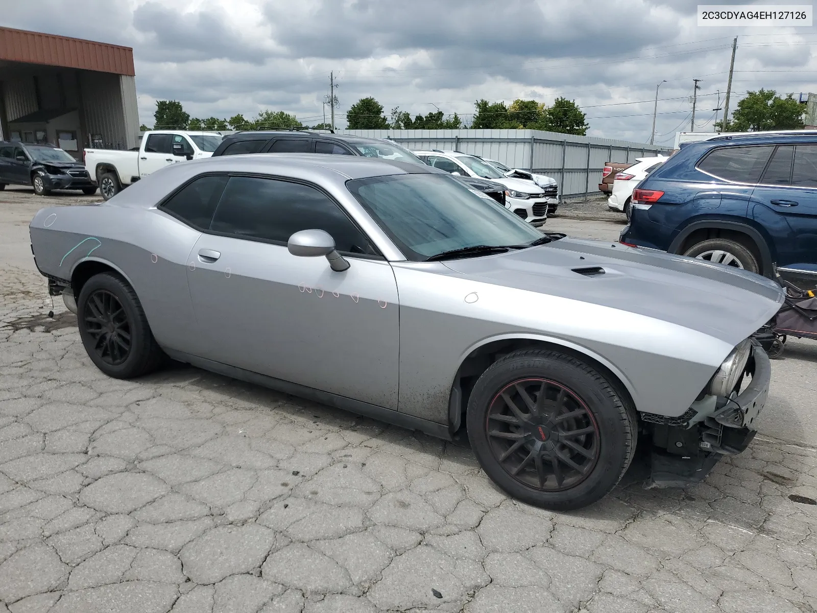 2014 Dodge Challenger Sxt VIN: 2C3CDYAG4EH127126 Lot: 66393224