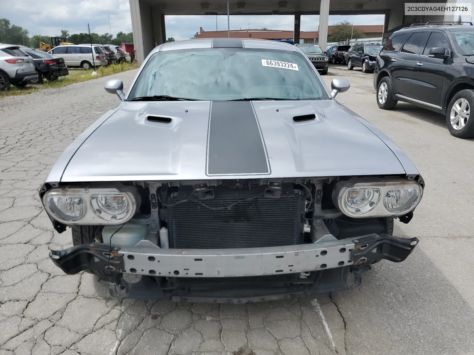 2014 Dodge Challenger Sxt VIN: 2C3CDYAG4EH127126 Lot: 66393224