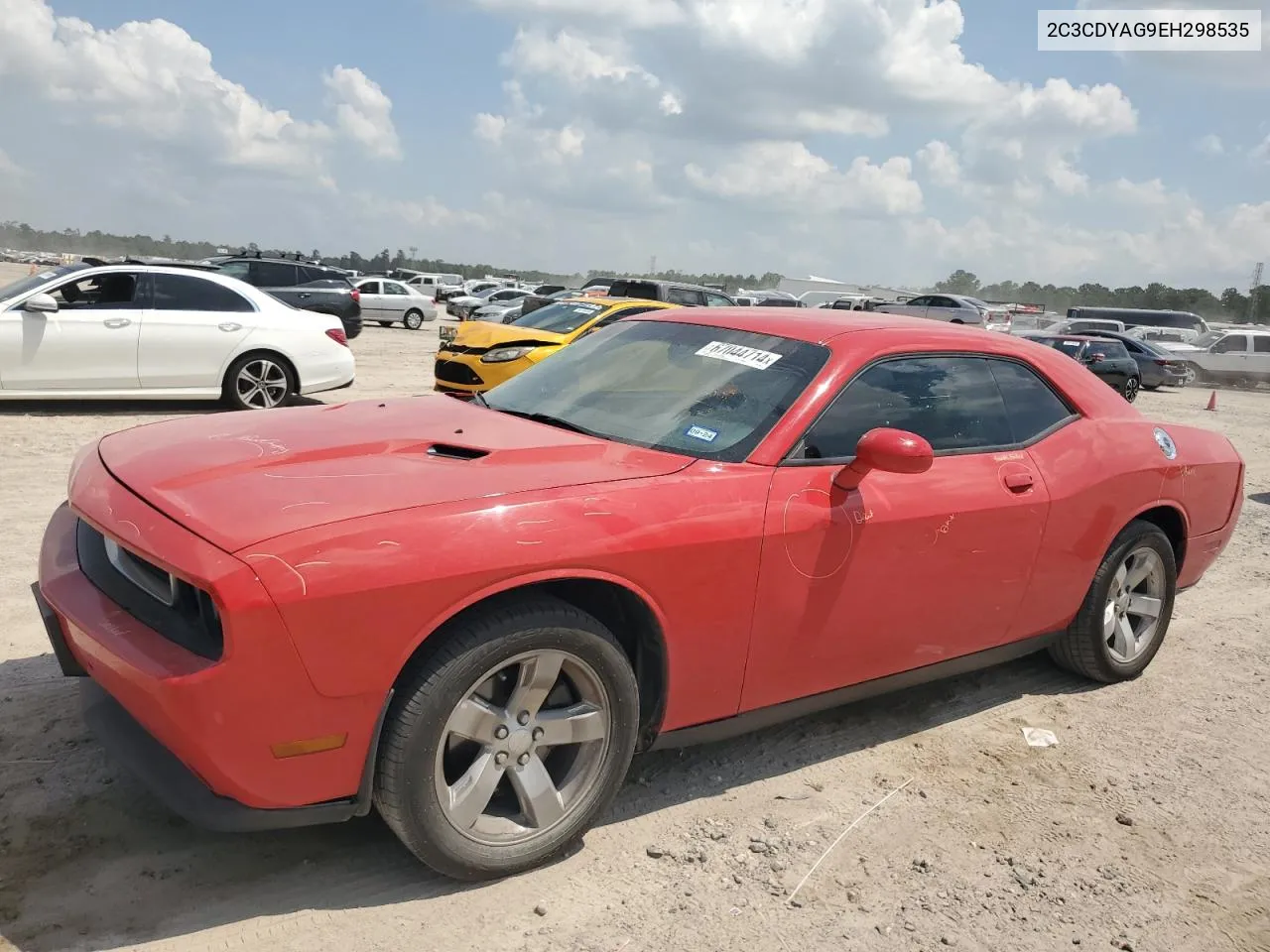 2014 Dodge Challenger Sxt VIN: 2C3CDYAG9EH298535 Lot: 67044714