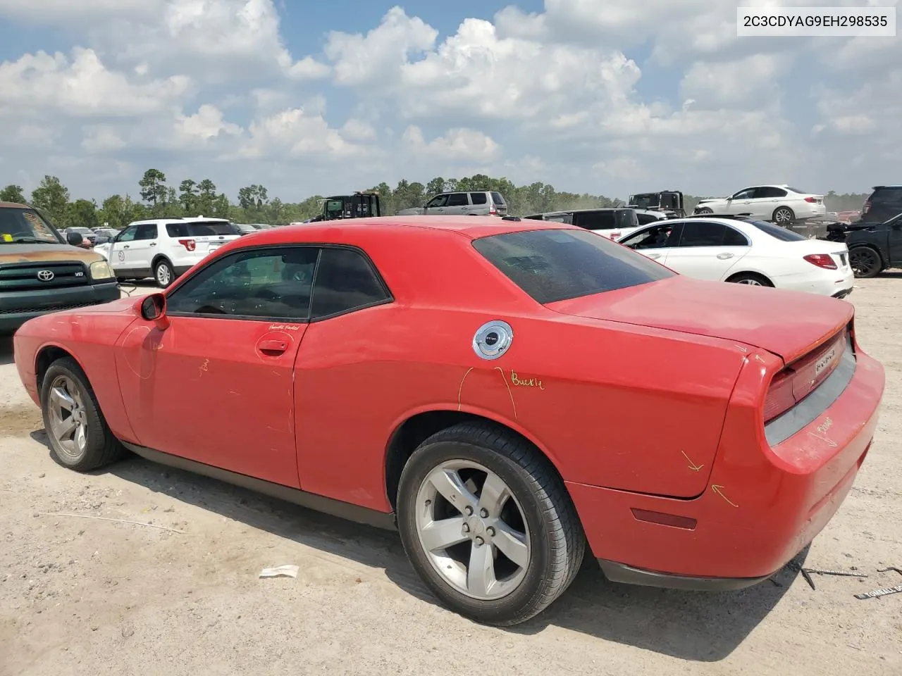 2014 Dodge Challenger Sxt VIN: 2C3CDYAG9EH298535 Lot: 67044714