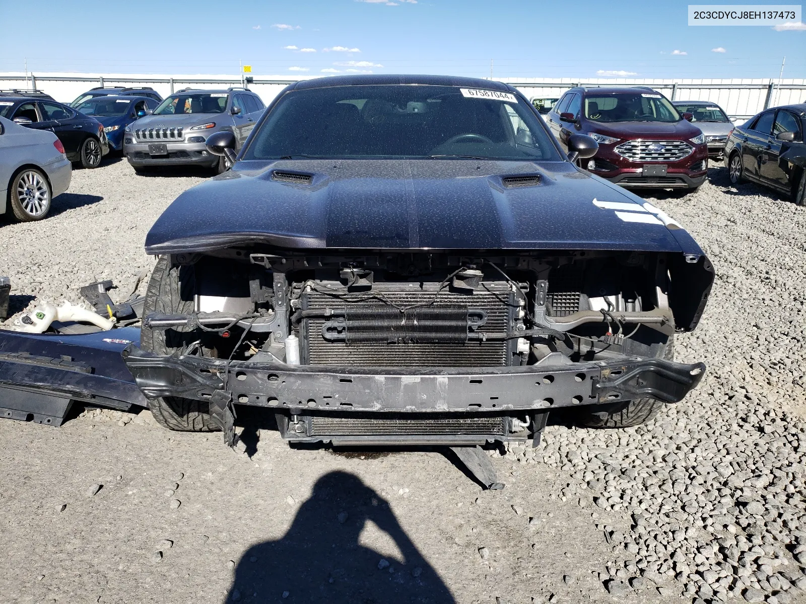 2C3CDYCJ8EH137473 2014 Dodge Challenger Srt-8