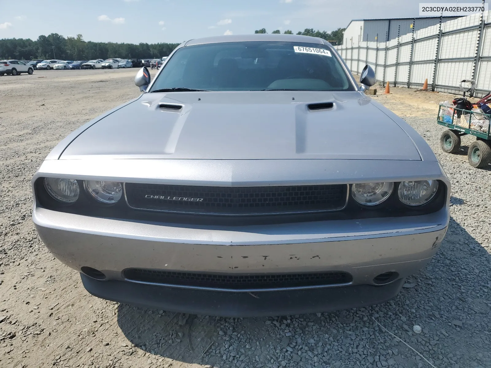 2014 Dodge Challenger Sxt VIN: 2C3CDYAG2EH233770 Lot: 67651064