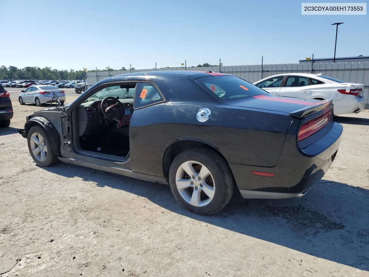 2014 Dodge Challenger Sxt VIN: 2C3CDYAG0EH173553 Lot: 67949444