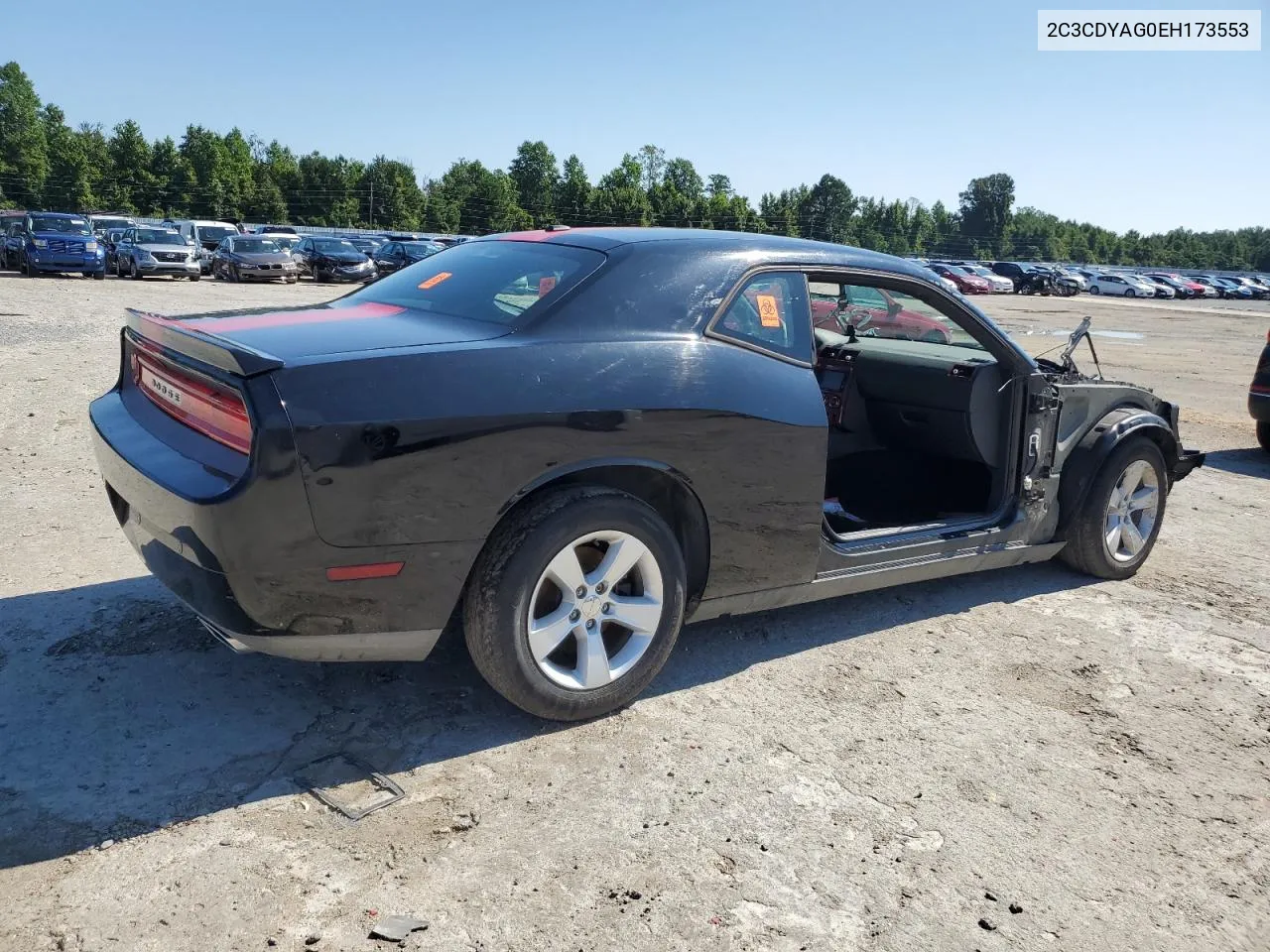 2014 Dodge Challenger Sxt VIN: 2C3CDYAG0EH173553 Lot: 67949444