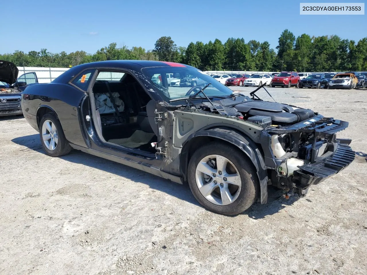 2014 Dodge Challenger Sxt VIN: 2C3CDYAG0EH173553 Lot: 67949444