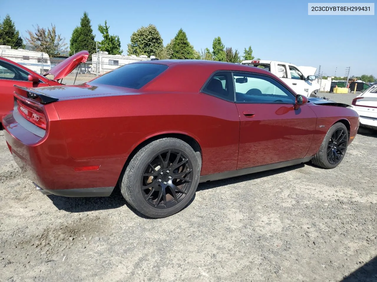 2014 Dodge Challenger R/T VIN: 2C3CDYBT8EH299431 Lot: 68056154