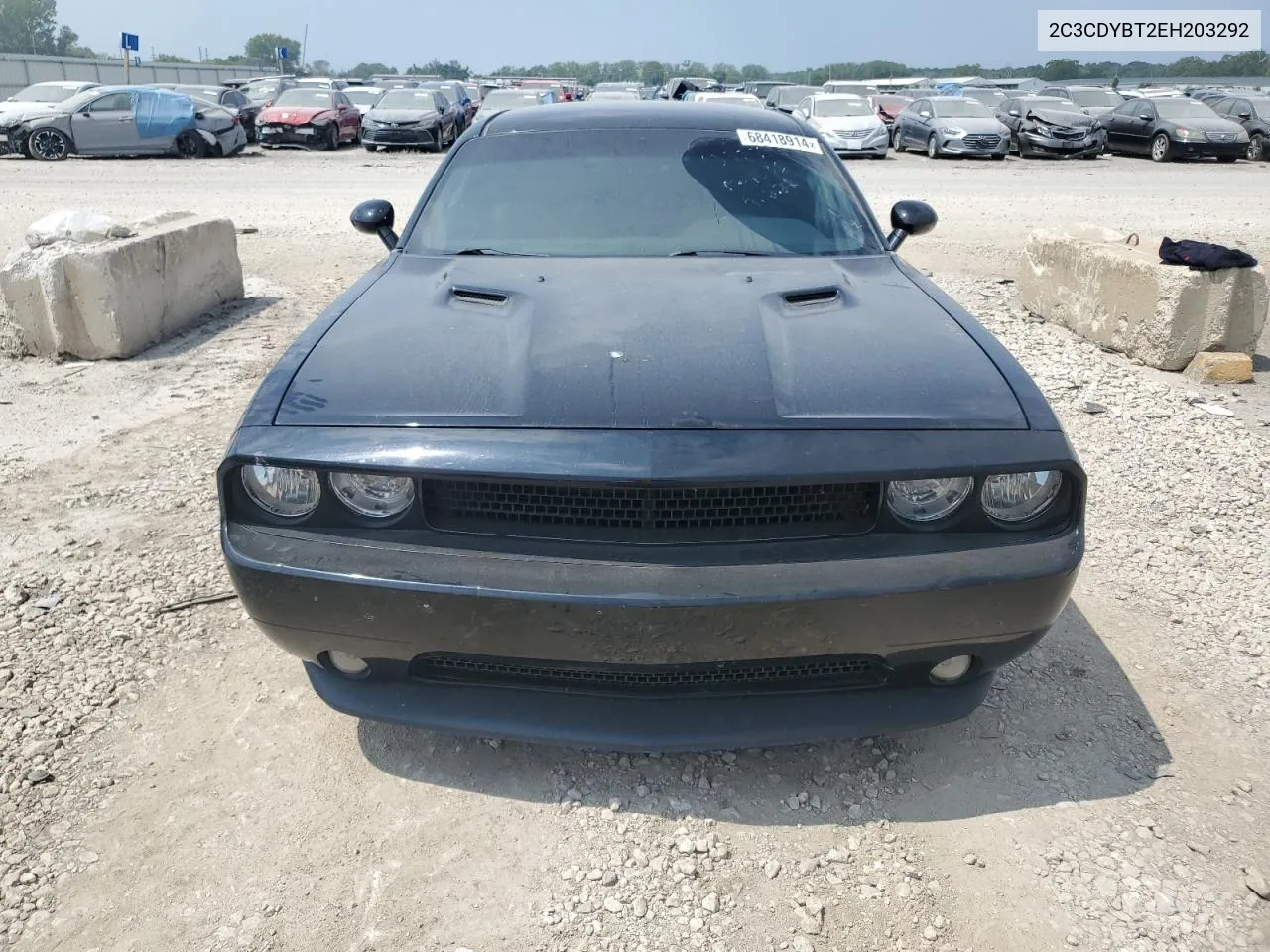 2C3CDYBT2EH203292 2014 Dodge Challenger R/T