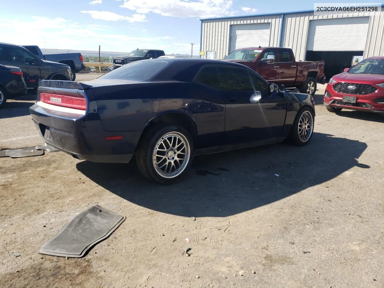 2014 Dodge Challenger Sxt VIN: 2C3CDYAG6EH251298 Lot: 68523034