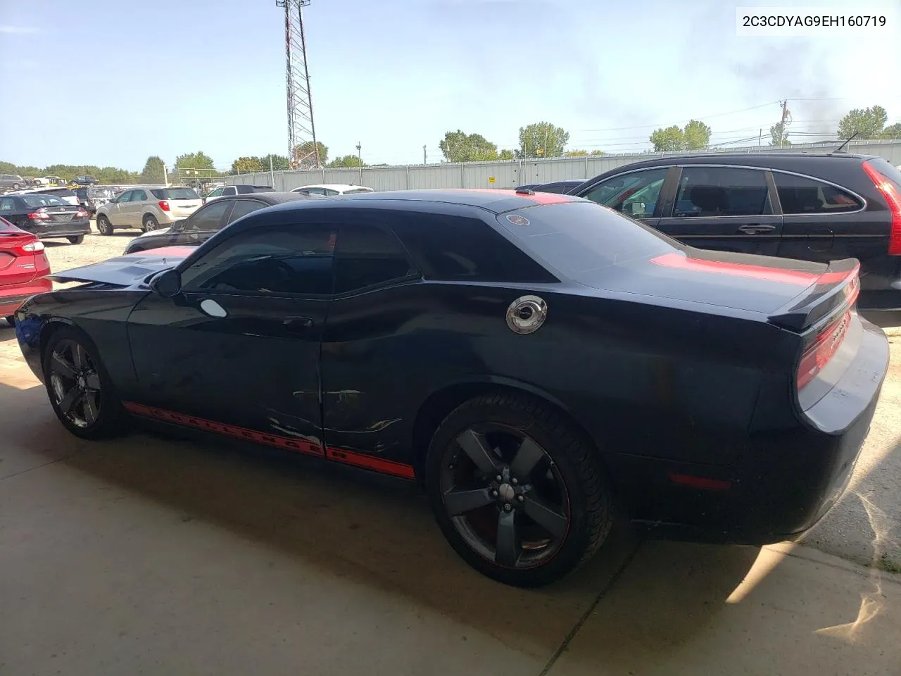 2014 Dodge Challenger Sxt VIN: 2C3CDYAG9EH160719 Lot: 68679884