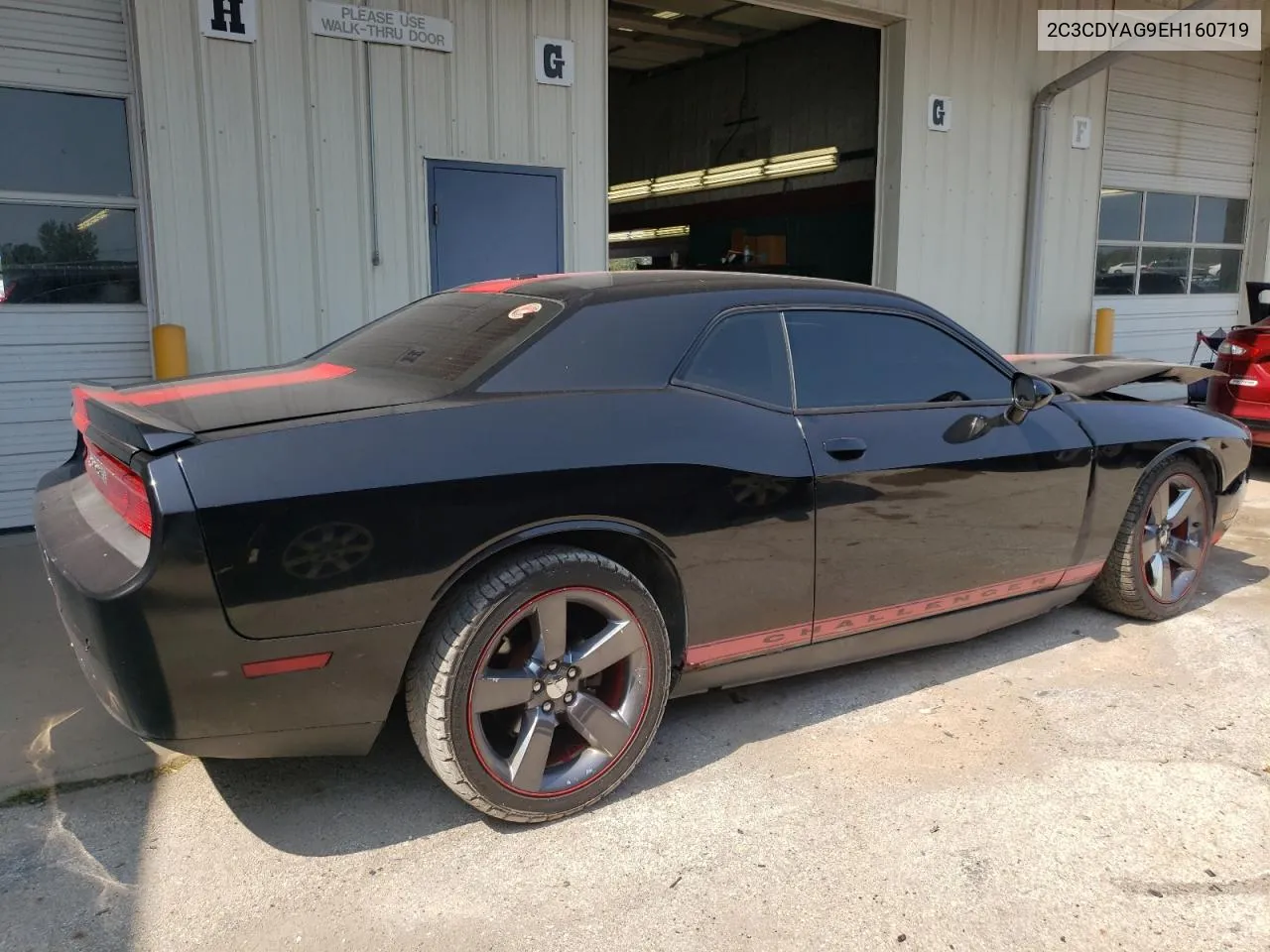 2C3CDYAG9EH160719 2014 Dodge Challenger Sxt