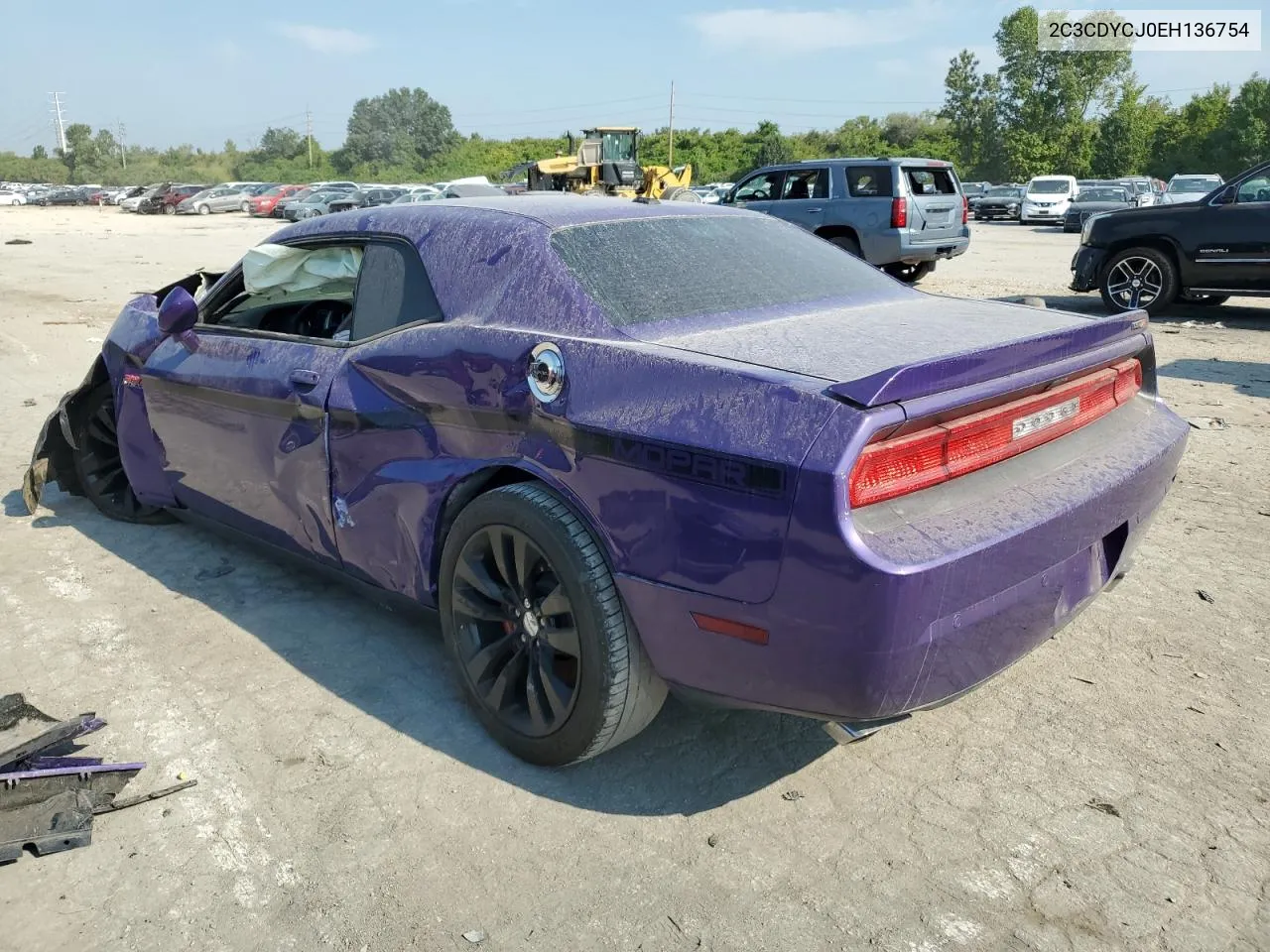 2C3CDYCJ0EH136754 2014 Dodge Challenger Srt-8