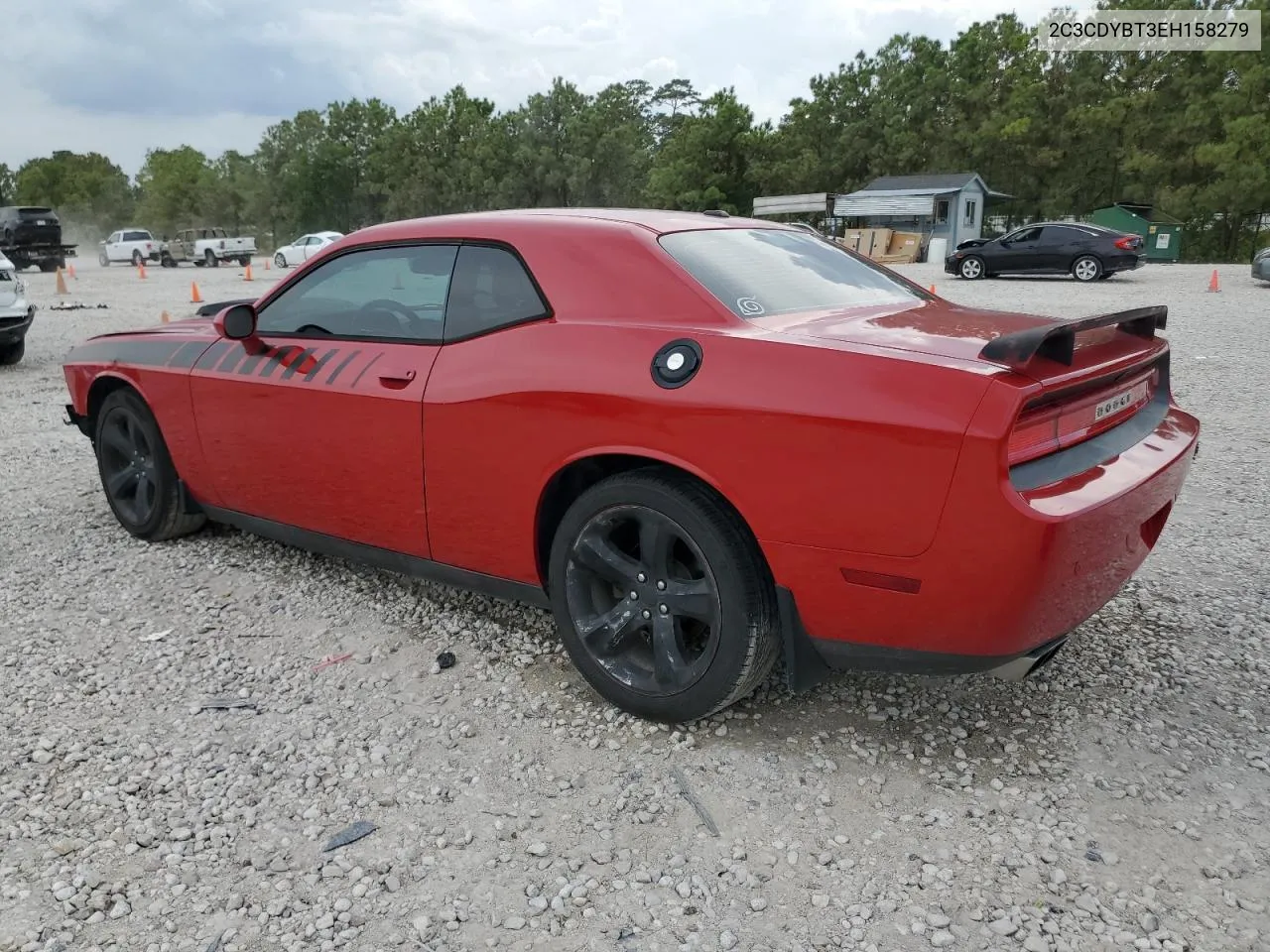 2014 Dodge Challenger R/T VIN: 2C3CDYBT3EH158279 Lot: 69307804