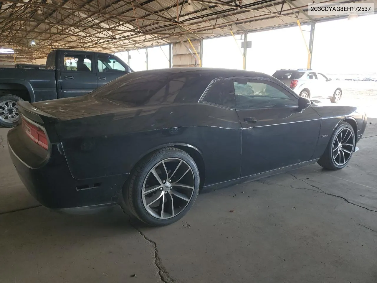 2C3CDYAG8EH172537 2014 Dodge Challenger Sxt