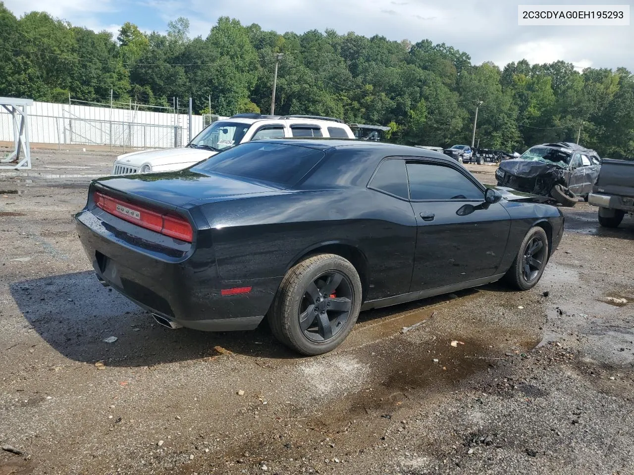 2014 Dodge Challenger Sxt VIN: 2C3CDYAG0EH195293 Lot: 69801784