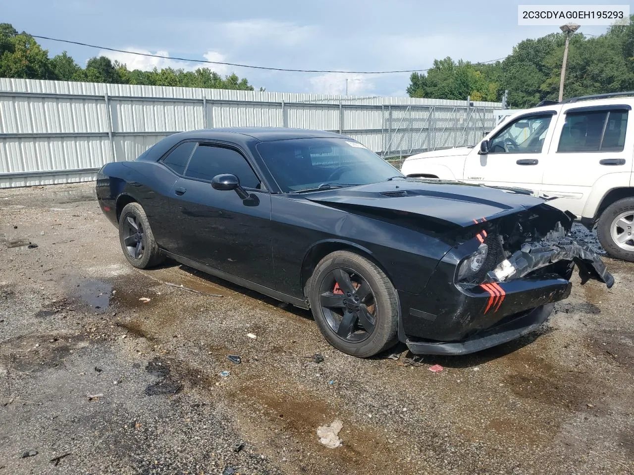 2014 Dodge Challenger Sxt VIN: 2C3CDYAG0EH195293 Lot: 69801784