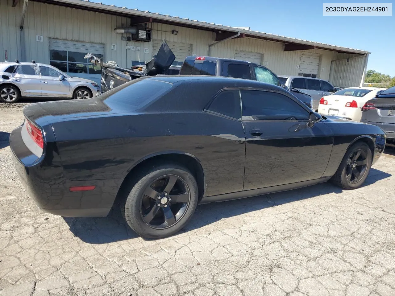 2014 Dodge Challenger Sxt VIN: 2C3CDYAG2EH244901 Lot: 69829564