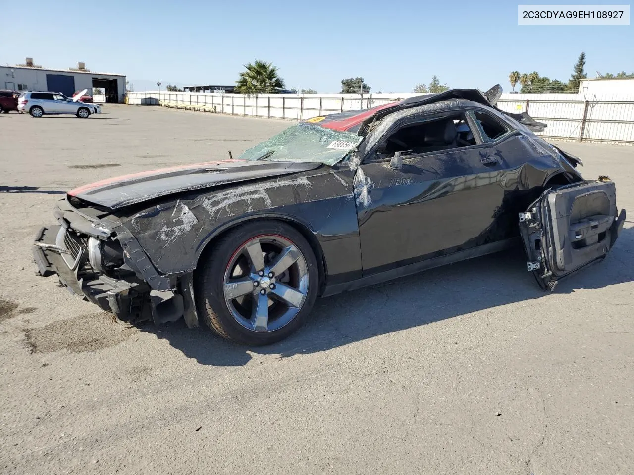 2014 Dodge Challenger Sxt VIN: 2C3CDYAG9EH108927 Lot: 69865674