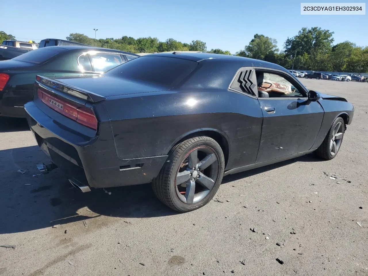 2014 Dodge Challenger Sxt VIN: 2C3CDYAG1EH302934 Lot: 69965104