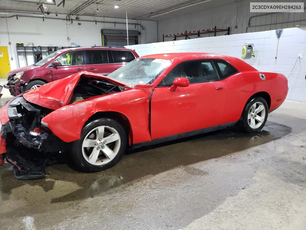 2014 Dodge Challenger Sxt VIN: 2C3CDYAG9EH284263 Lot: 70398424