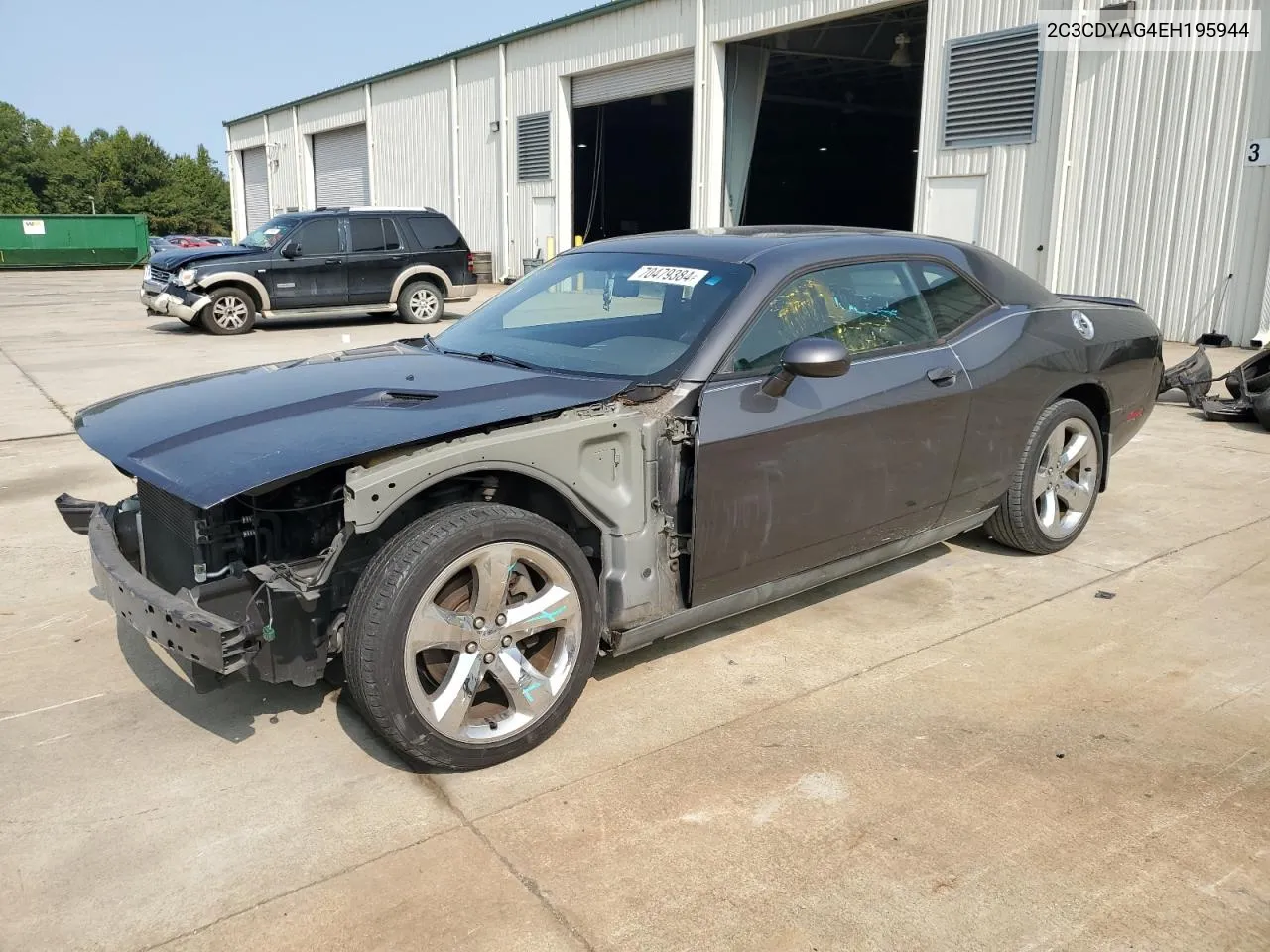 2014 Dodge Challenger Sxt VIN: 2C3CDYAG4EH195944 Lot: 70479384