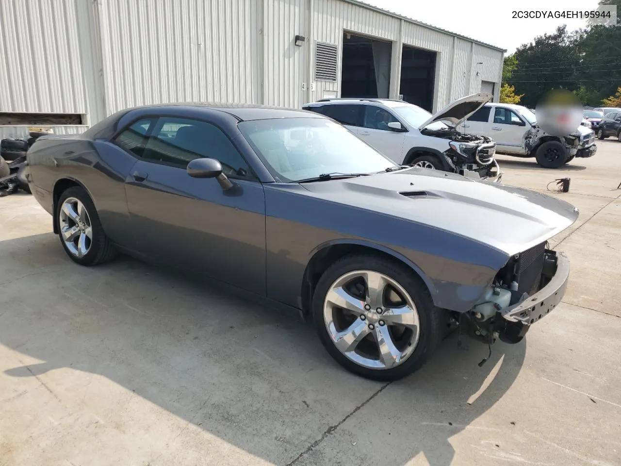 2014 Dodge Challenger Sxt VIN: 2C3CDYAG4EH195944 Lot: 70479384