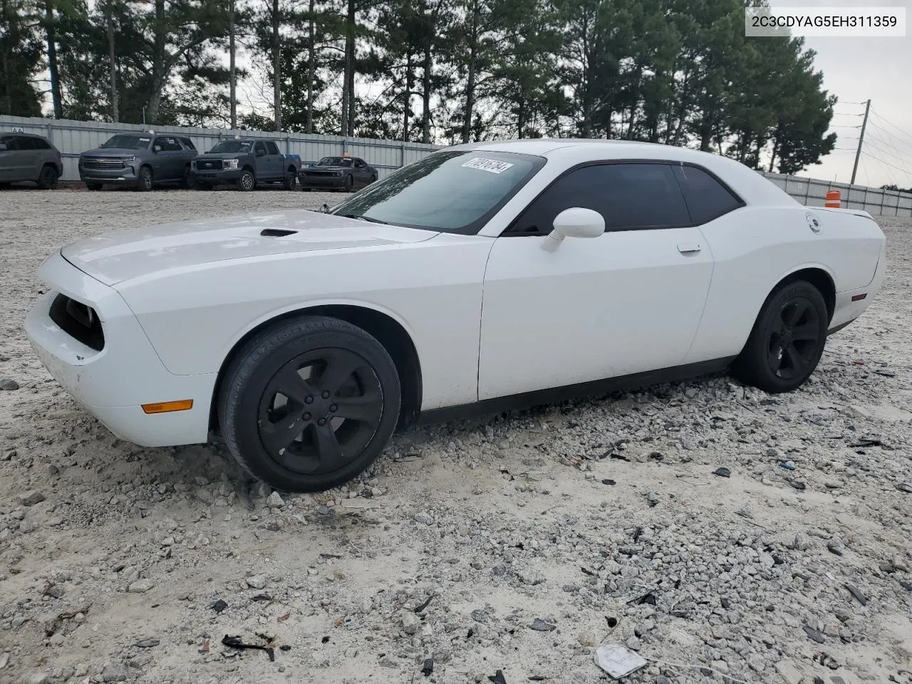 2C3CDYAG5EH311359 2014 Dodge Challenger Sxt